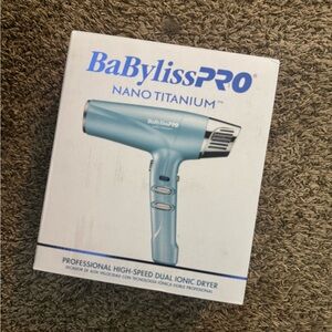 BaBylissPRO Nano Titanium Ionic Dryer - Light Blue